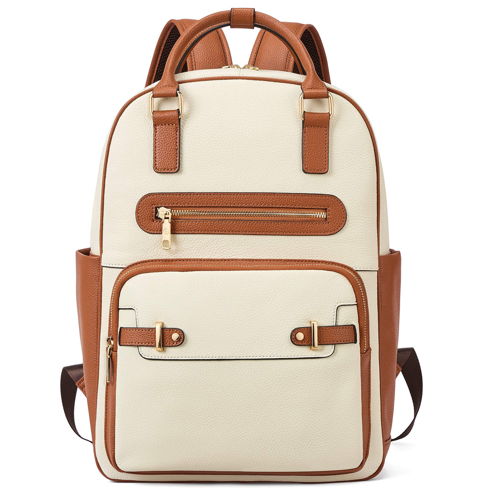 bostanten leather backpack school Versatile Laptop for Outdoor Camping, Travel, and Hiking 3.17 lb/1.44 kg Stylish and Practical 15.6 Inch