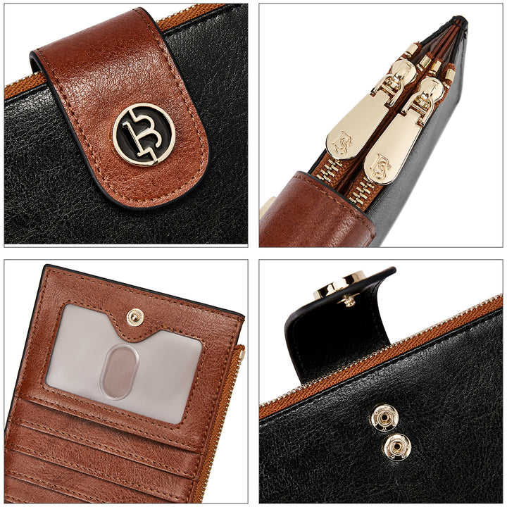 Lomy Leather Slim Wallet — Bifold Purse