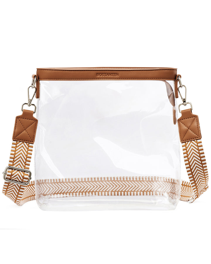 Clear Stadium Crossbody Shoulder Bag — Concert & Festival Approved
