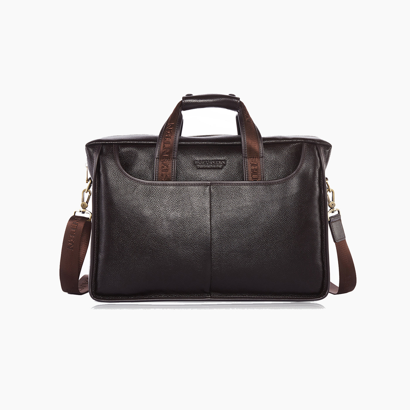 Royal Retro Leather Briefcase | 17' Laptop