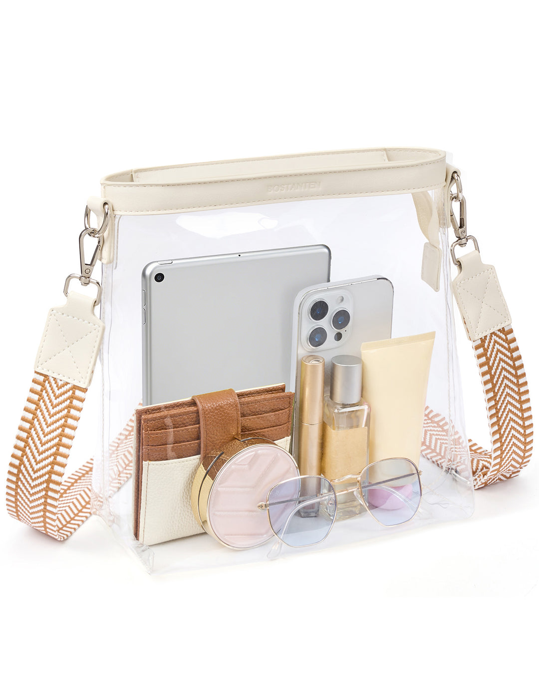 Clear Stadium Crossbody Shoulder Bag — Concert & Festival Approved