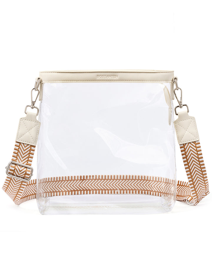 Clear Stadium Crossbody Shoulder Bag — Concert & Festival Approved