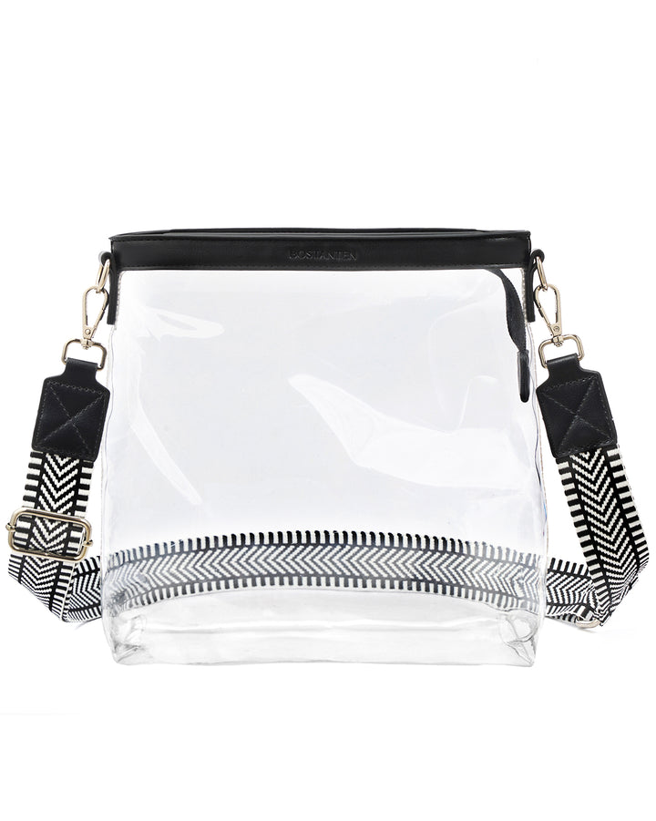 Clear Stadium Crossbody Shoulder Bag — Concert & Festival Approved