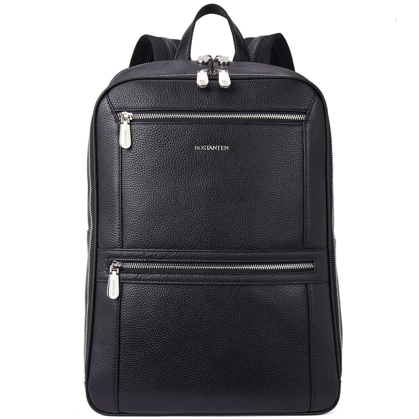 Large Men's Leather Backpack - Perfect for School and Travel