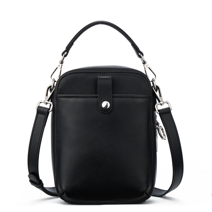 Nevin Vegetable-Tanned Genuine Leather Crossbody Phone Bag