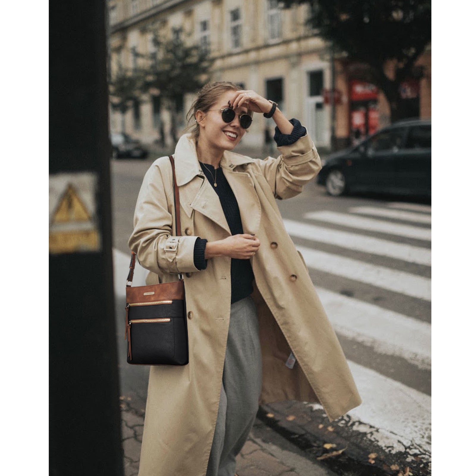 ✨未使用級✨コールハーン トライボロスリング ボディーバック COLE HAAN（コールハーン） アウトレット メンズ バッグ