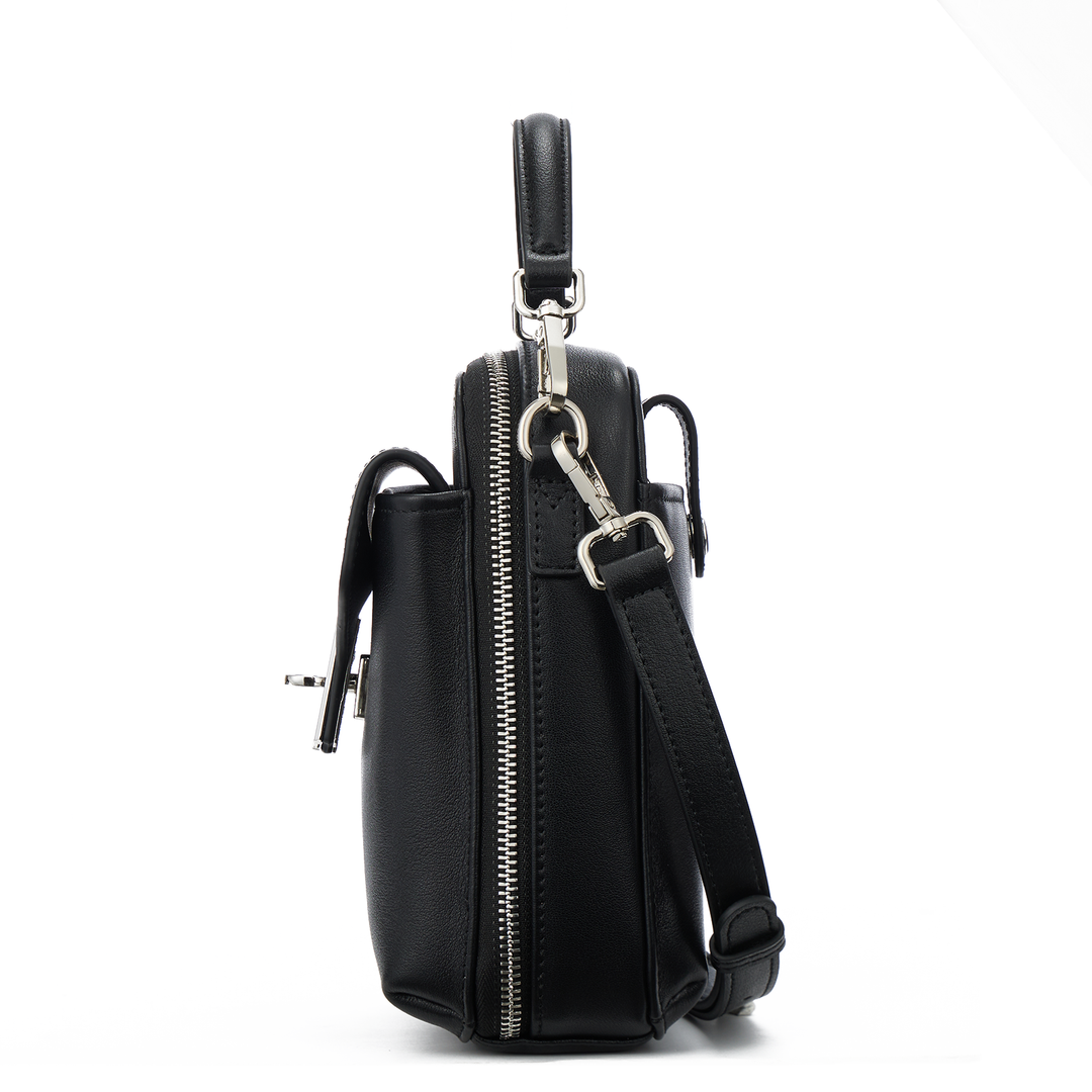 Nevin Vegetable-Tanned Genuine Leather Crossbody Phone Bag