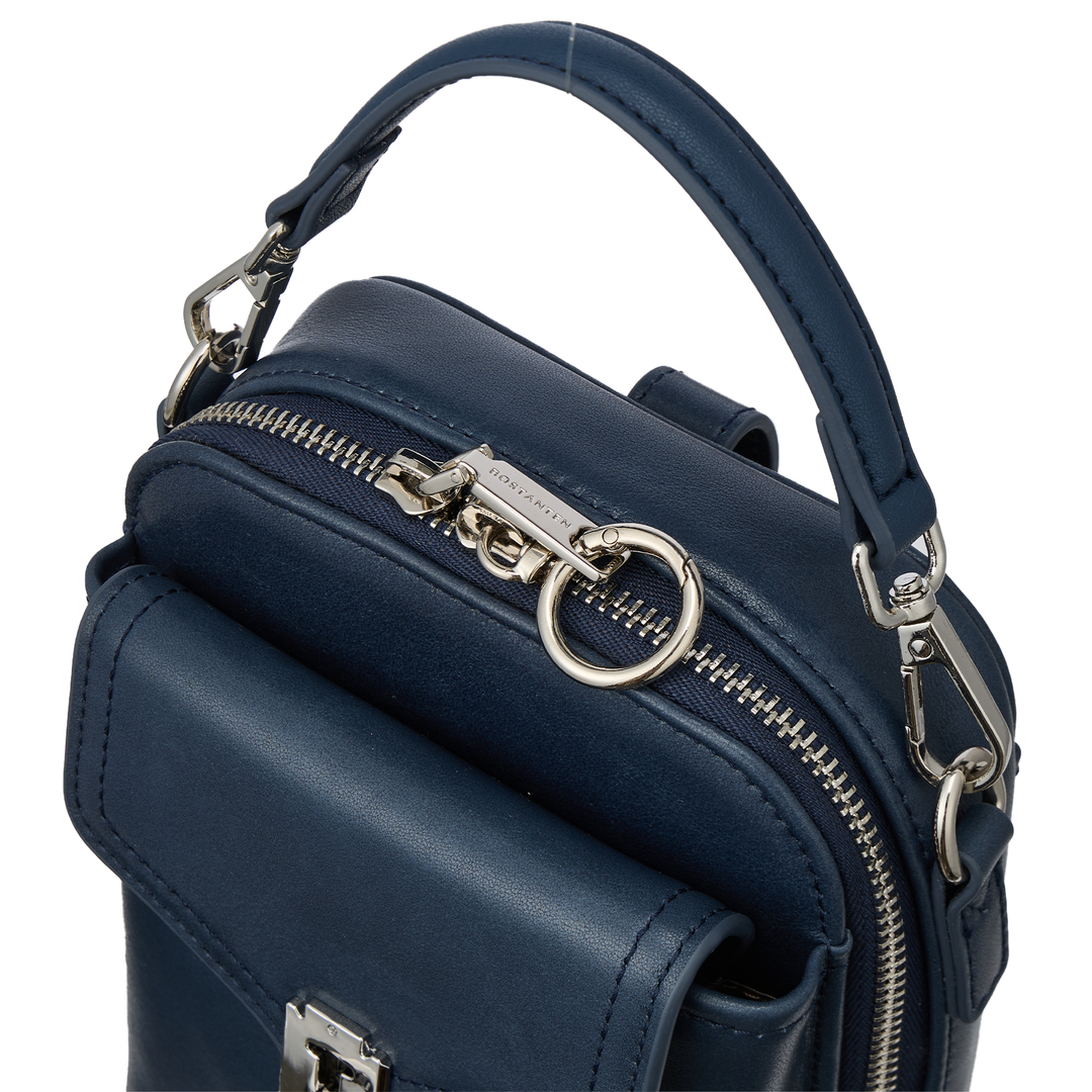 Nevin Vegetable-Tanned Genuine Leather Crossbody Phone Bag