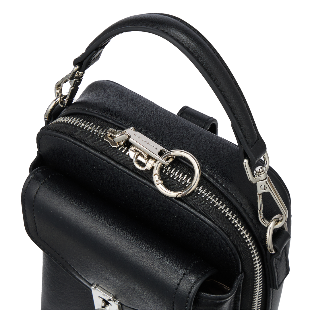 Nevin Vegetable-Tanned Genuine Leather Crossbody Phone Bag