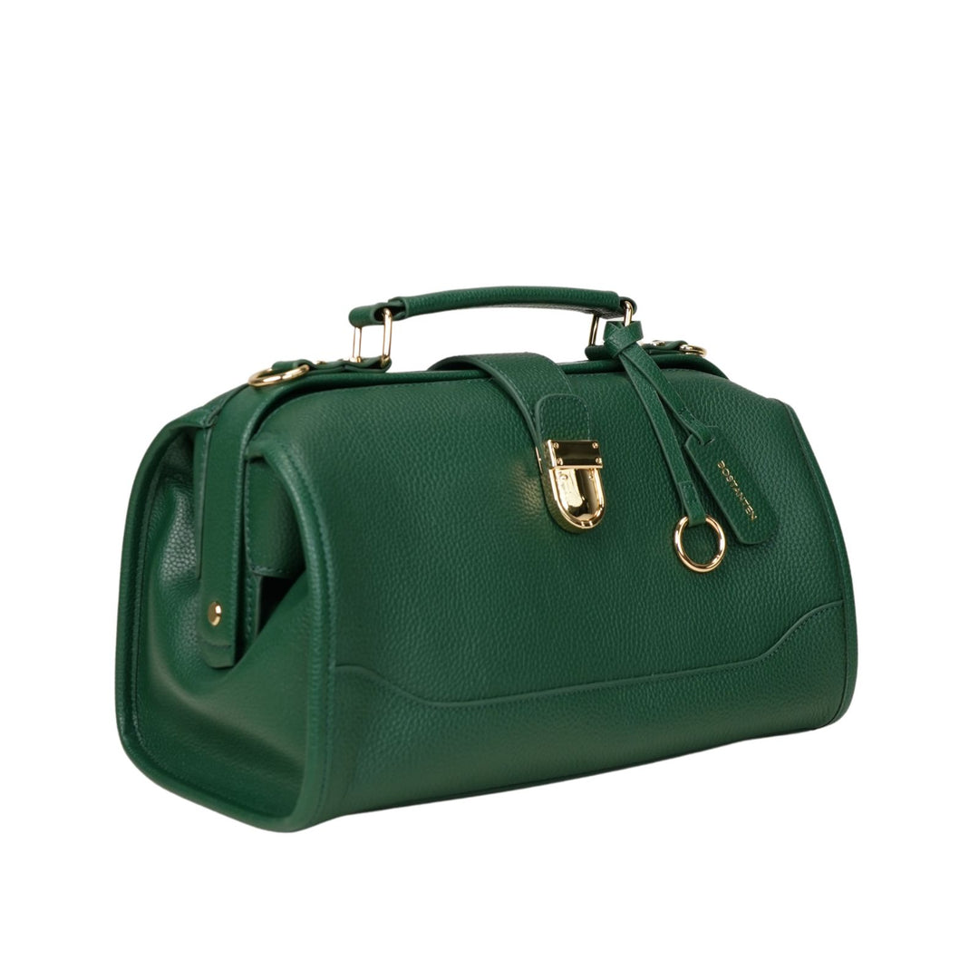 Timeless Grace Doctor Bag - Full Grain Pebble Leather
