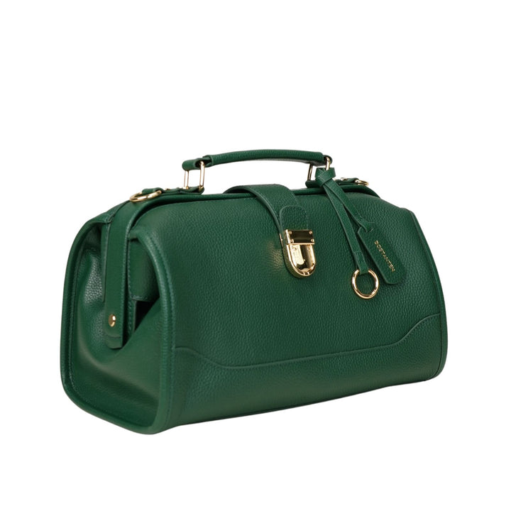 Timeless Grace Doctor Bag - Full Grain Pebble Leather
