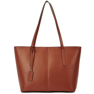 BOSTANTEN Women Handbag Genuine Leather Tote Bag Shoulder Purses