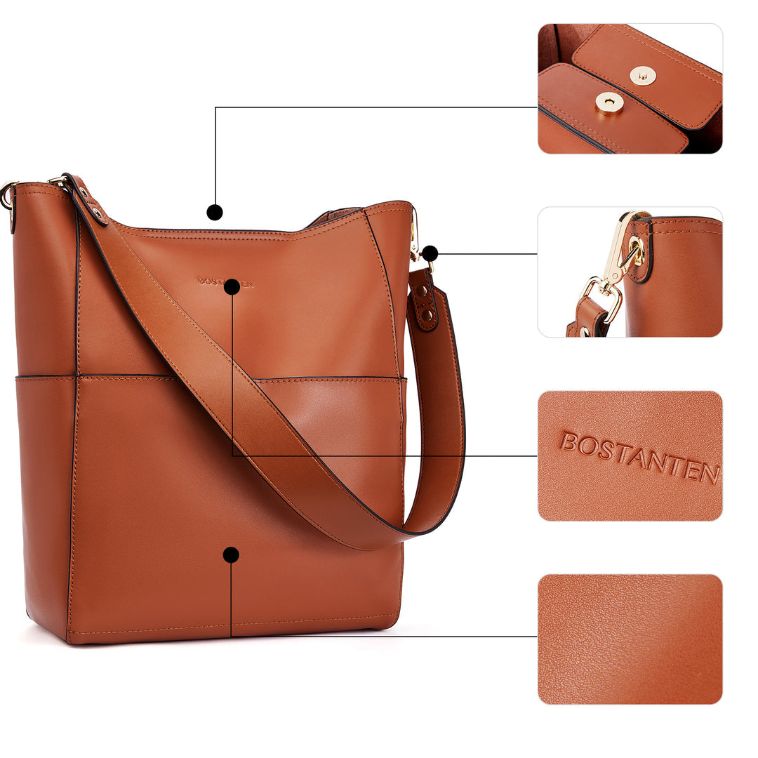 Lotty – Schicke Beuteltasche aus weichem Leder