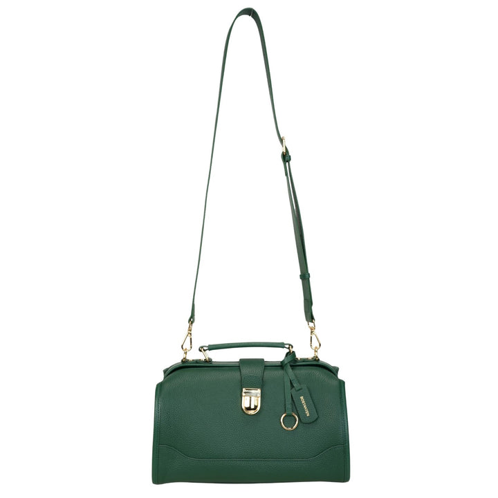 Timeless Grace Doctor Bag - Full Grain Pebble Leather