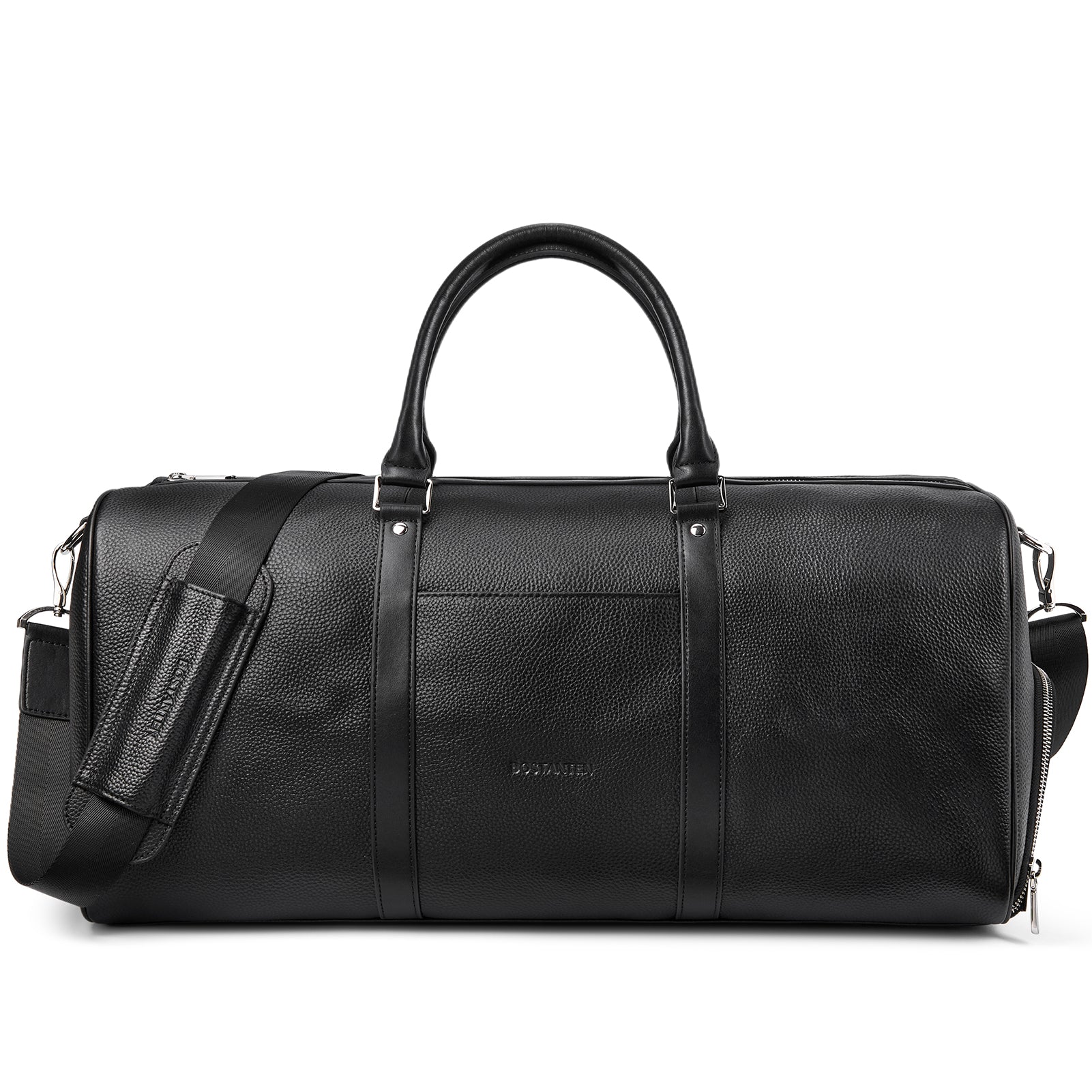 Vixen Black Leather Duffle Bag: A Luxurious and Durable Travel