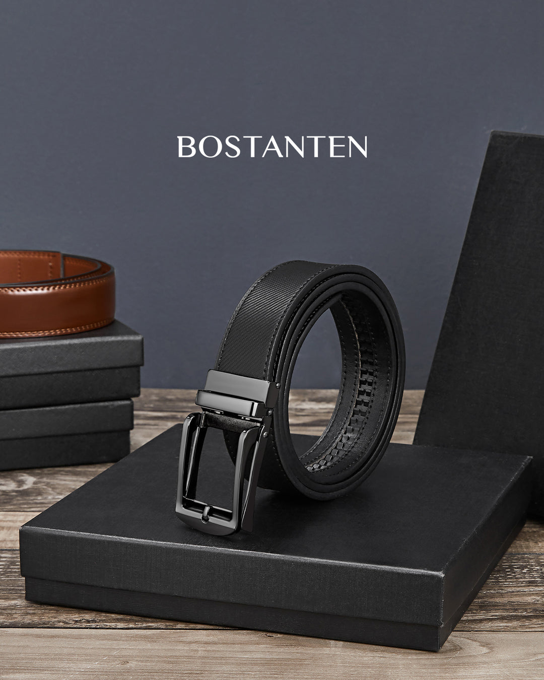 bostanten men's leather ratchet dress belt product info and reviews Handcrafted Leather Belts for the Discerning Shopper