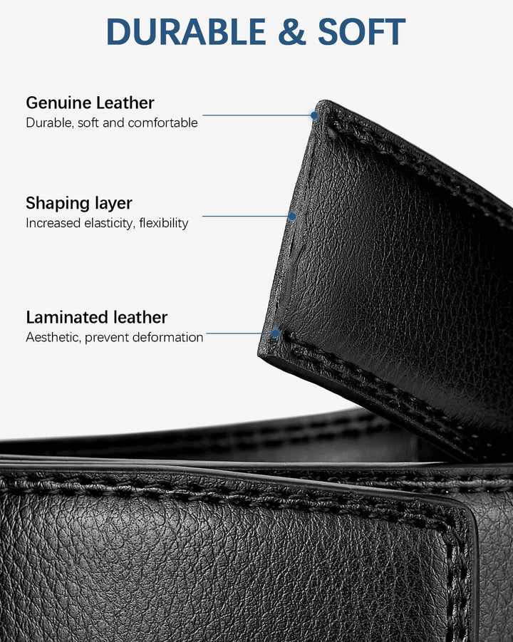 bostanten men's leather ratchet dress belt reviews Amazon.com: BOSTANTEN Mens Belt Leather Ratchet Belt For Men Dress and Casual with Adjustable Buckle, Trim to Fit : Clothing, Shoes & Jewelry