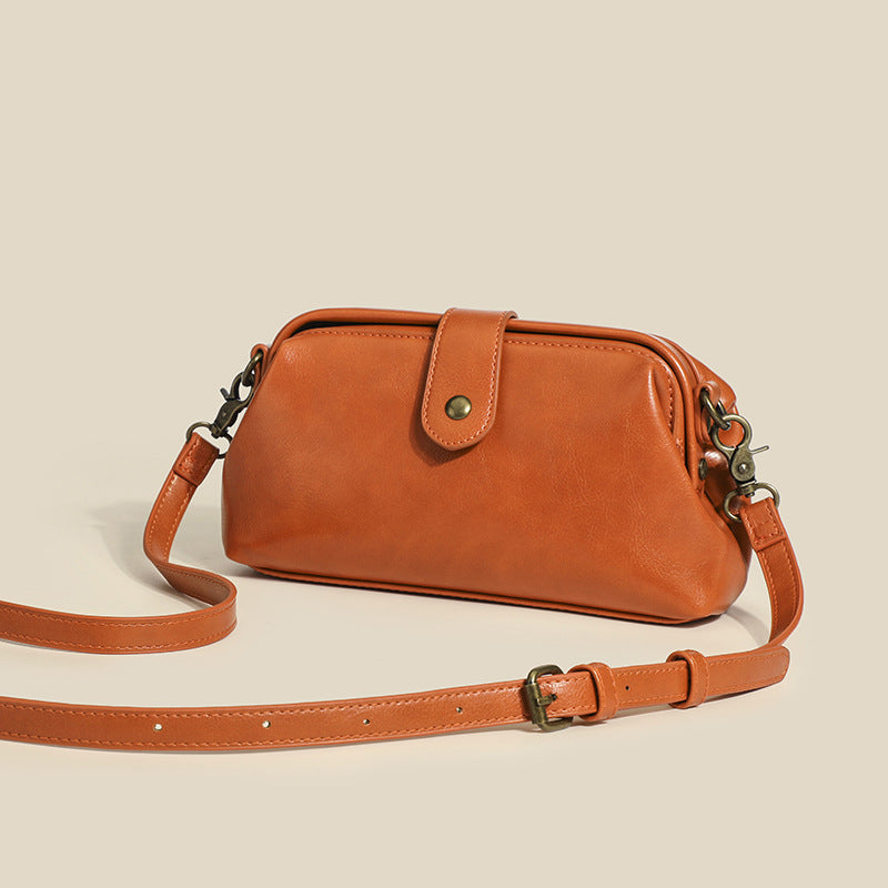 Vintage Mini Doctor Bag - Genuine Leather