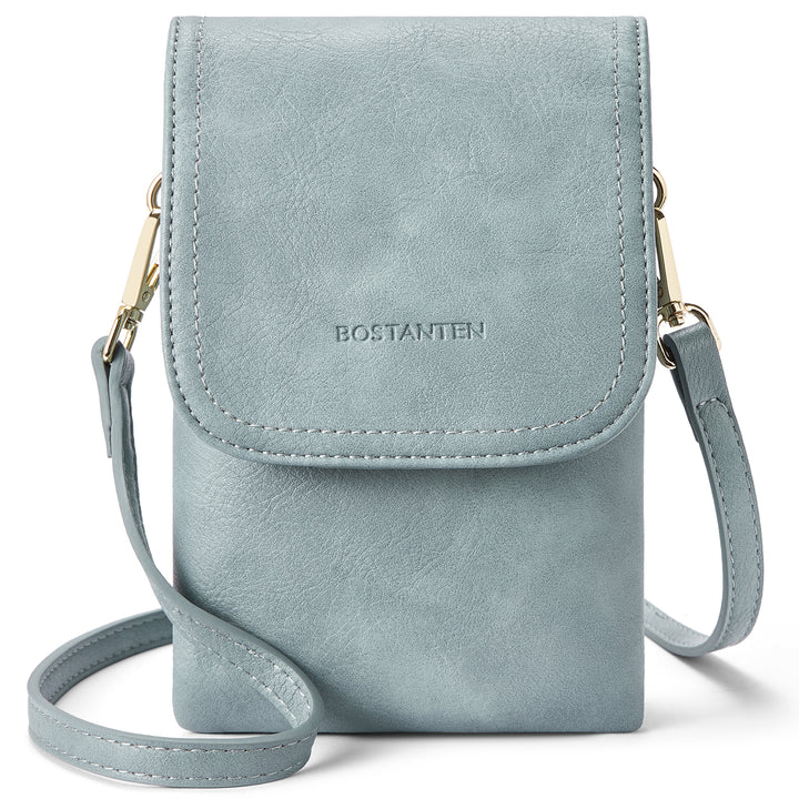 Evelyn Leather Crossbody Phone Wallet For Women —— Boudoir Style