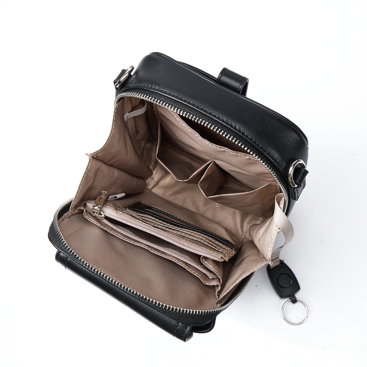 Nevin Vegetable-Tanned Genuine Leather Crossbody Phone Bag