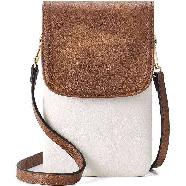 Evelyn Leather Crossbody Phone Wallet For Women —— Boudoir Style