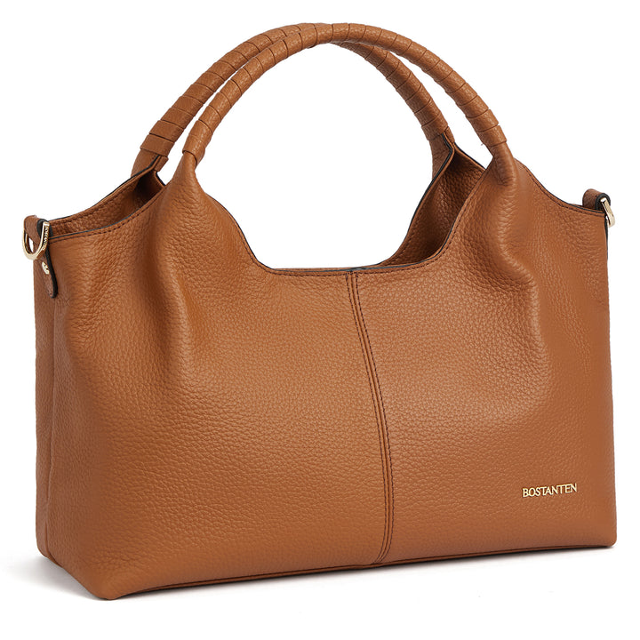 Nevin Genuine Leather Satchel Hobo Top Handle Tote Handbags