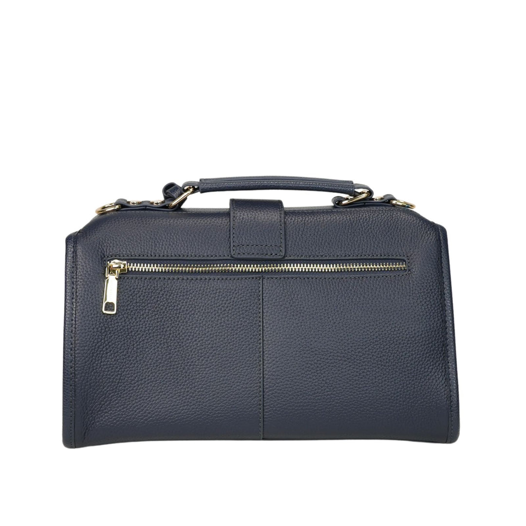 Timeless Grace Doctor Bag - Full Grain Pebble Leather
