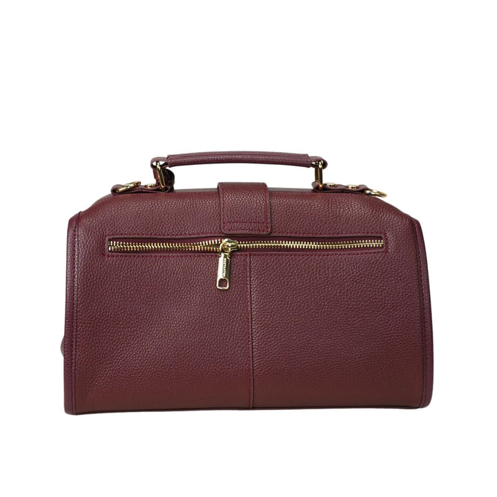 Timeless Grace Doctor Bag - Full Grain Pebble Leather