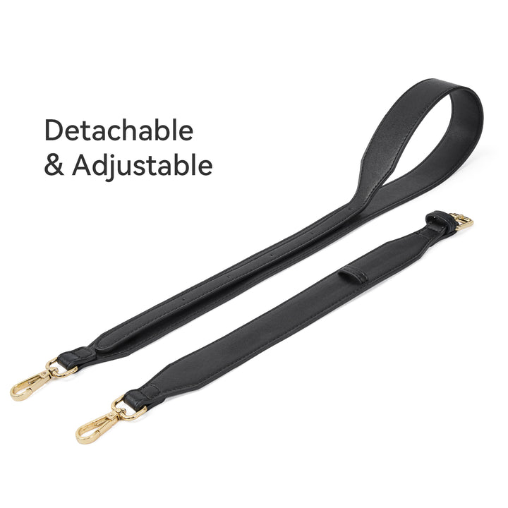 Extra Wide Leather Strap - More Comfortable