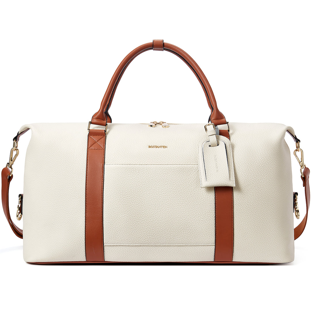 embassy travel gear 17 faux leather tote bag Judea Travel Duffle Bags Flight Friendly