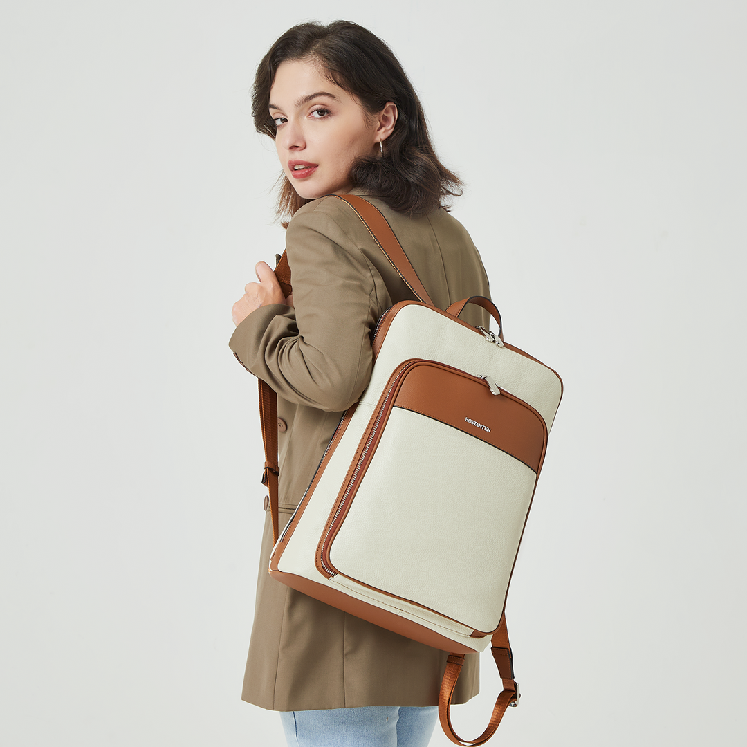 bostanten genuine leather backpack purse fashion Vallis Large Real Leather Backpack Purse for Women
