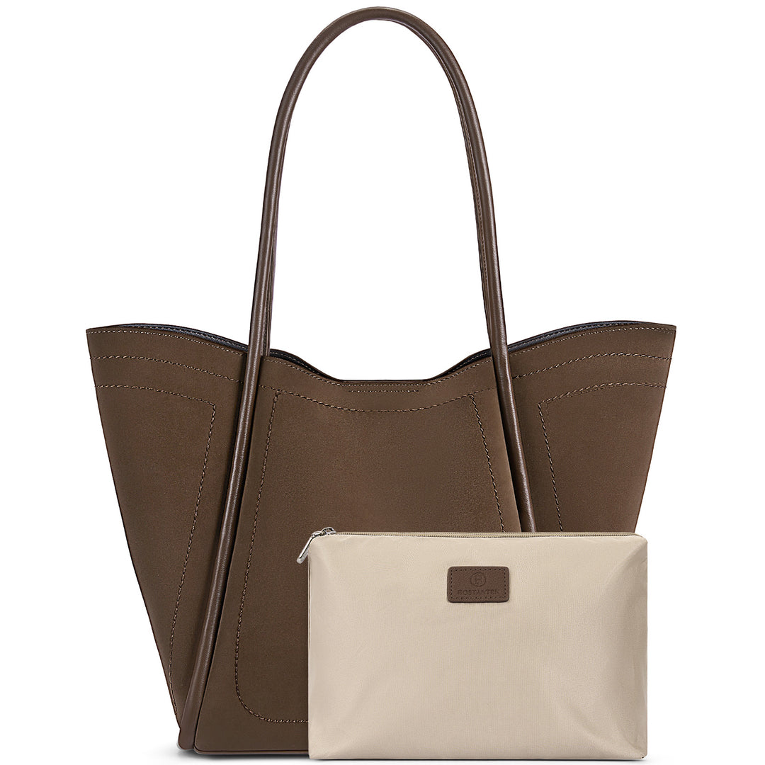 chiceco basic spacious travel tote shoulder bag Claire Lightweight Designer Tote – Sleek & Fashion-Forward – BOSTANTEN