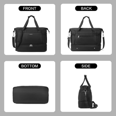 Judea Gym Duffle Bag with Shoe Compartment for Your Active Lifestyle ...