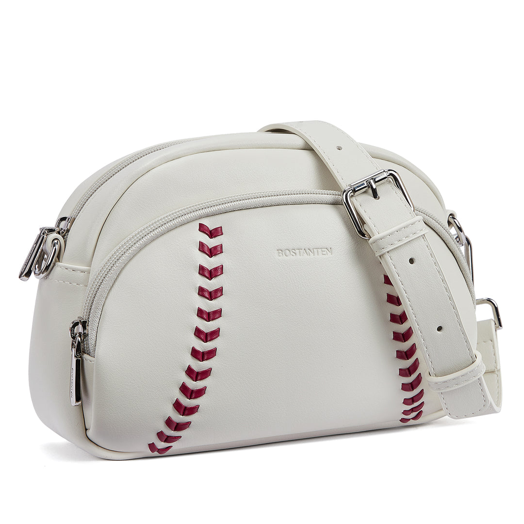 baseball backpack leather Harper Jones Baseball Stitch Crossbody – Baseball Fans Gifts