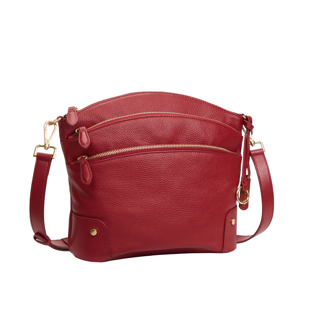 The Triple Pebbled Dome - Full Grain Leather