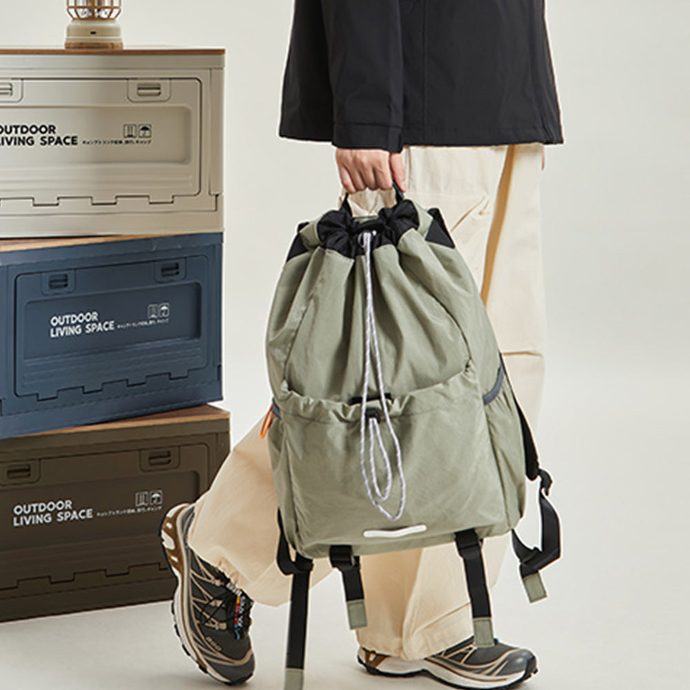 Canvas Drawstring Pouch String Bags Canada Axel Lightweight