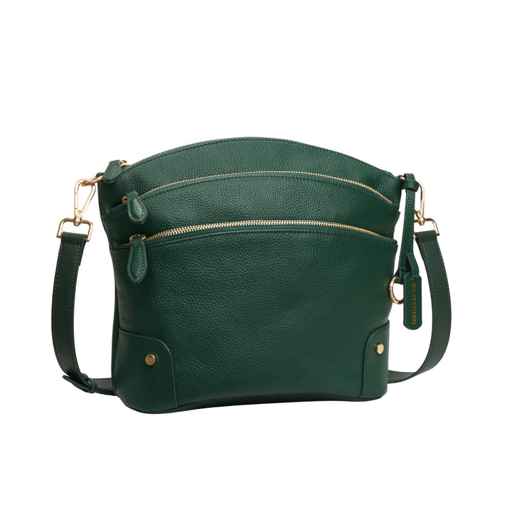 The Triple Pebbled Dome - Full Grain Leather