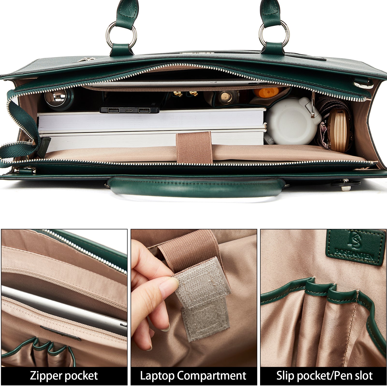 Mizuki Luxury Briefcase For Women — Bostanten – BOSTANTEN