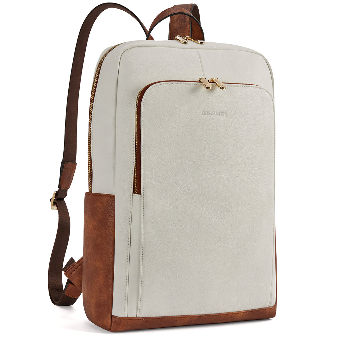Leather Travel Backpacks Womens Women Leather Laptop - Main Image