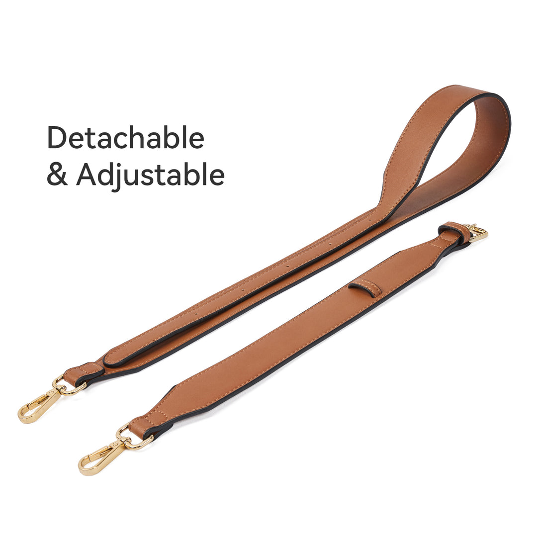 Extra Wide Leather Strap - More Comfortable