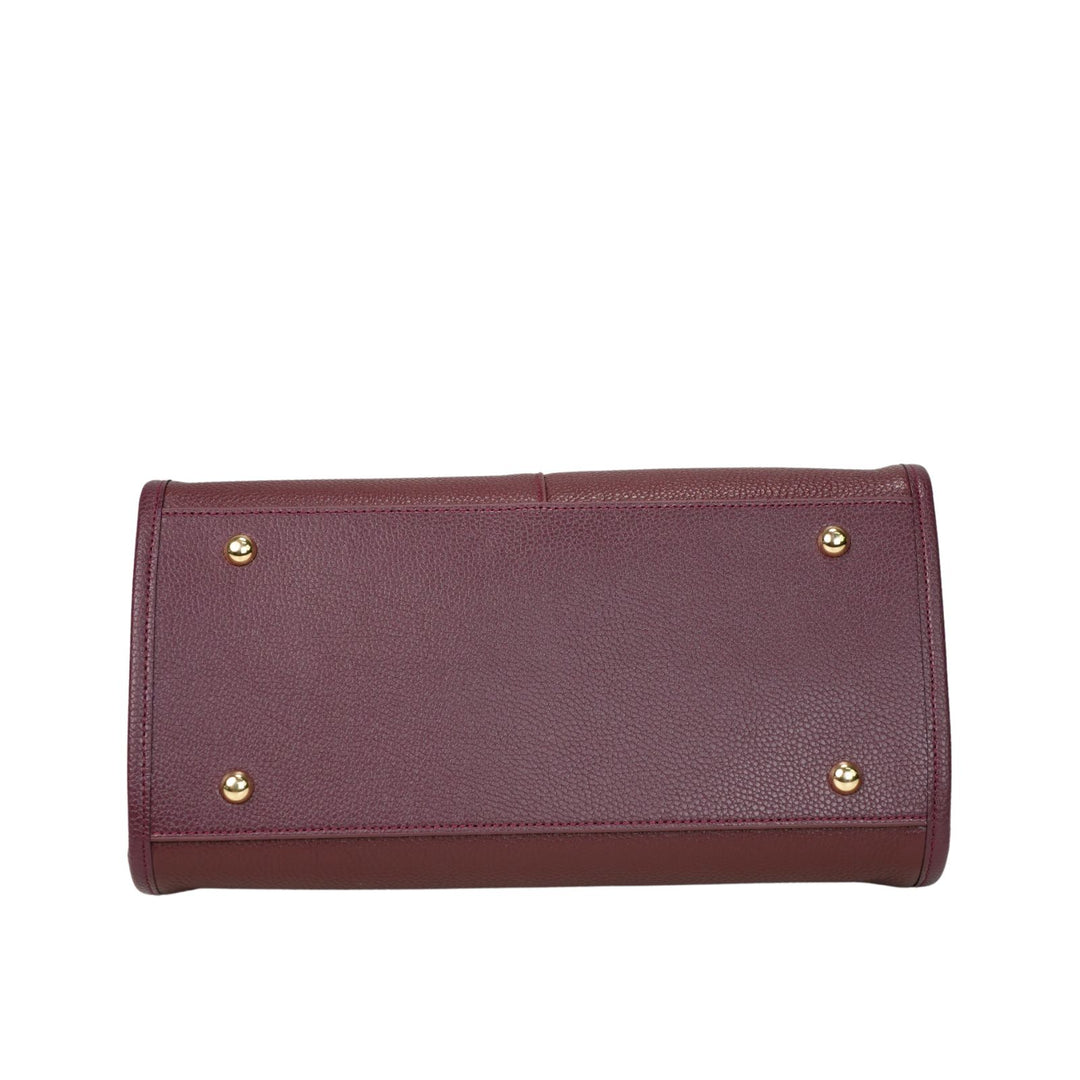 Timeless Grace Doctor Bag - Full Grain Pebble Leather