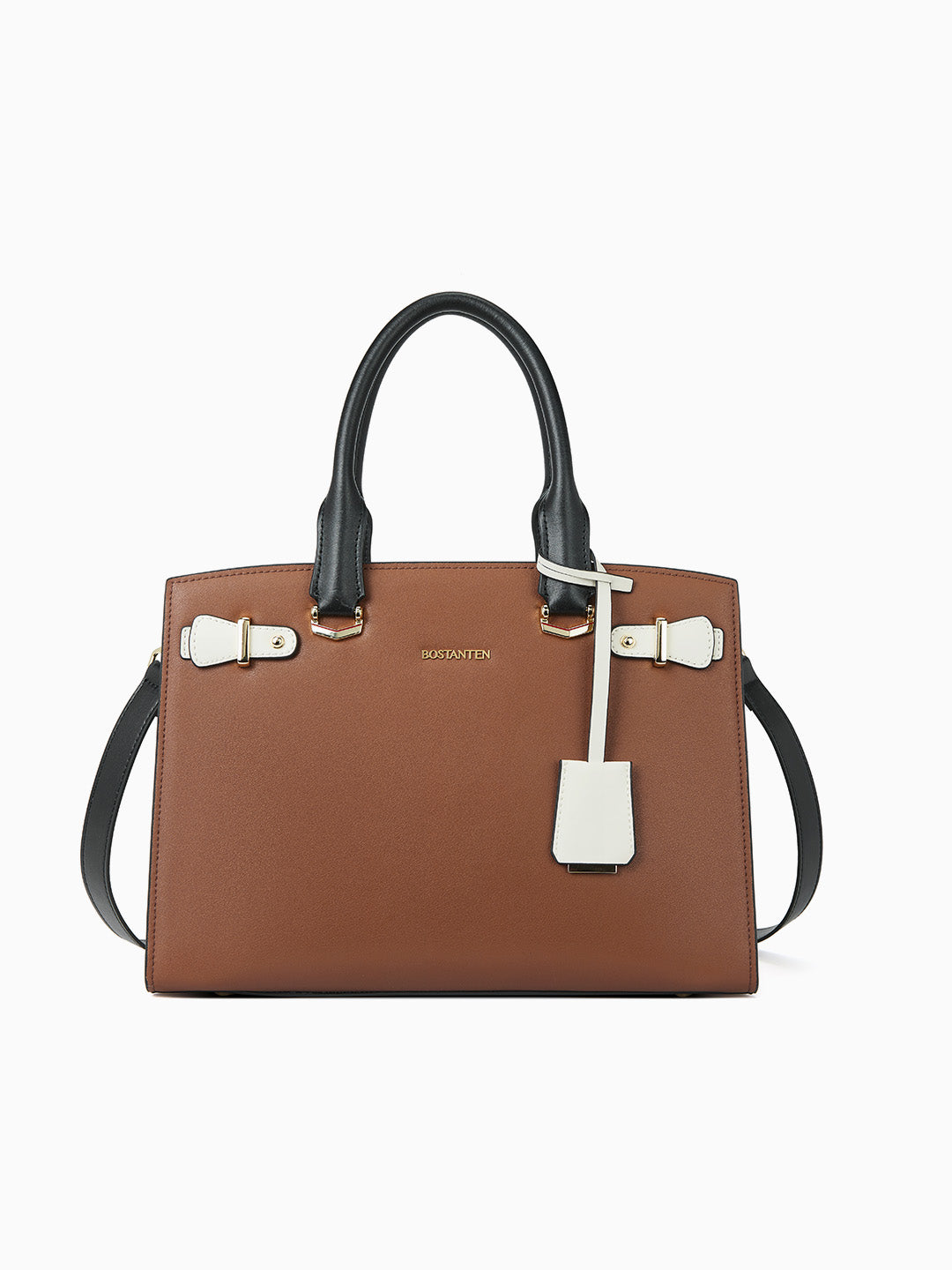 Mizuki Medium Leather Tote Bag for Women | Bostanten – BOSTANTEN