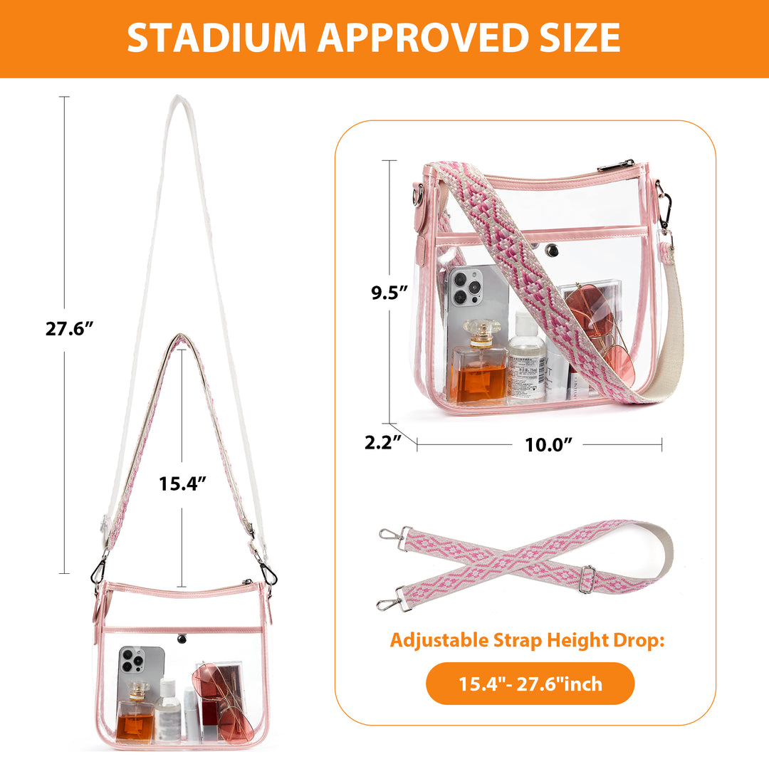 Nola Stadium Approved Clear Concert Bags for Women