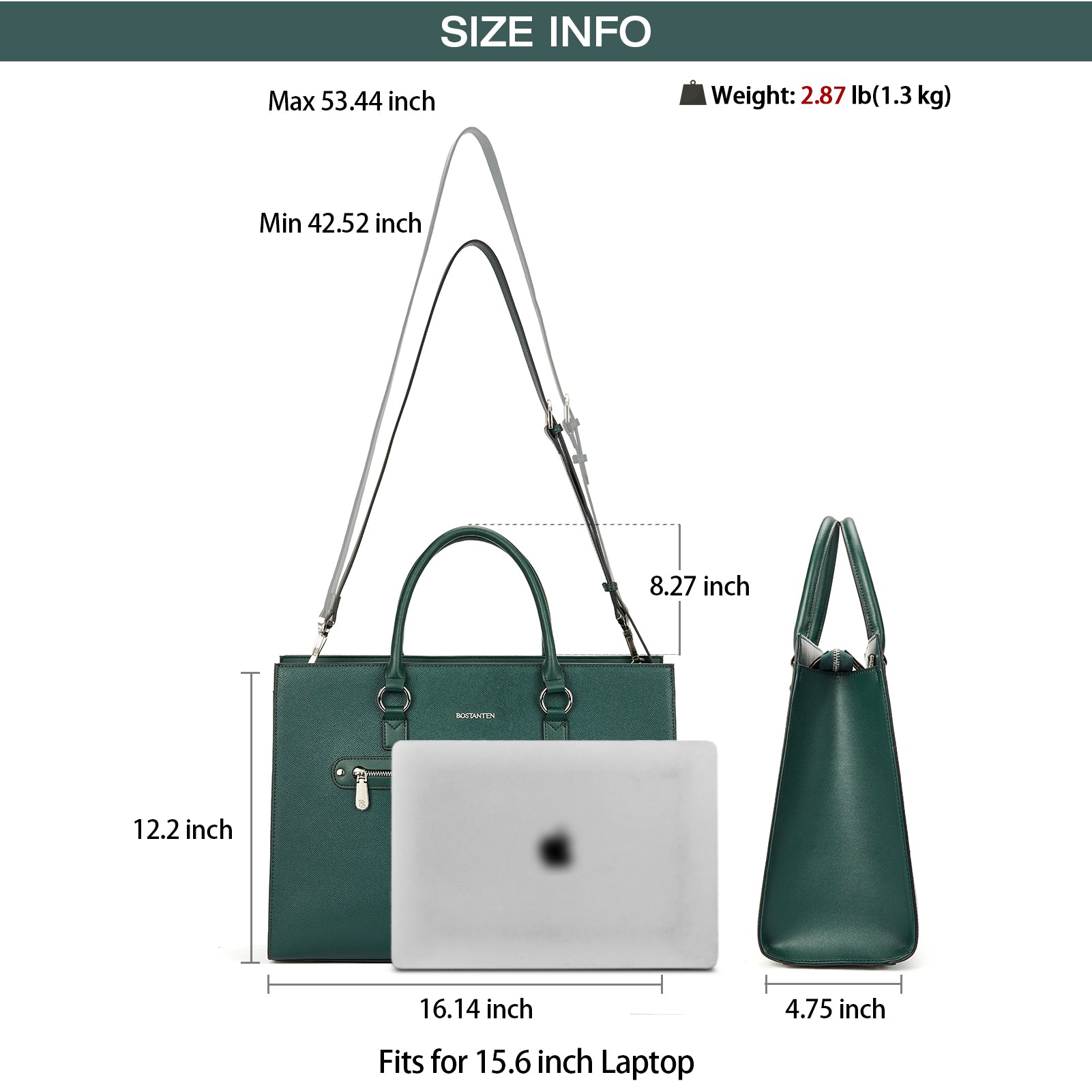 Mizuki Luxury Briefcase For Women — Bostanten – BOSTANTEN