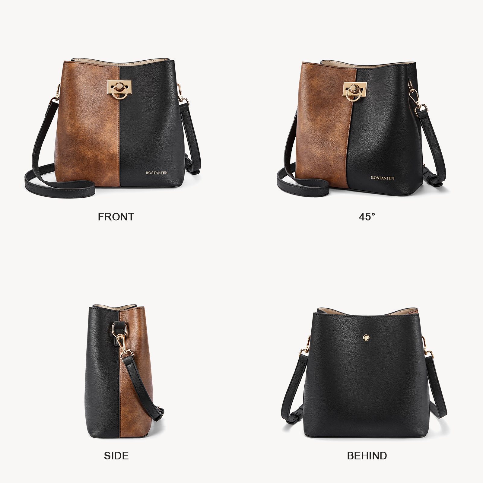 Harper Jones Crossbody Bucket Shoulder Bag – BOSTANTEN