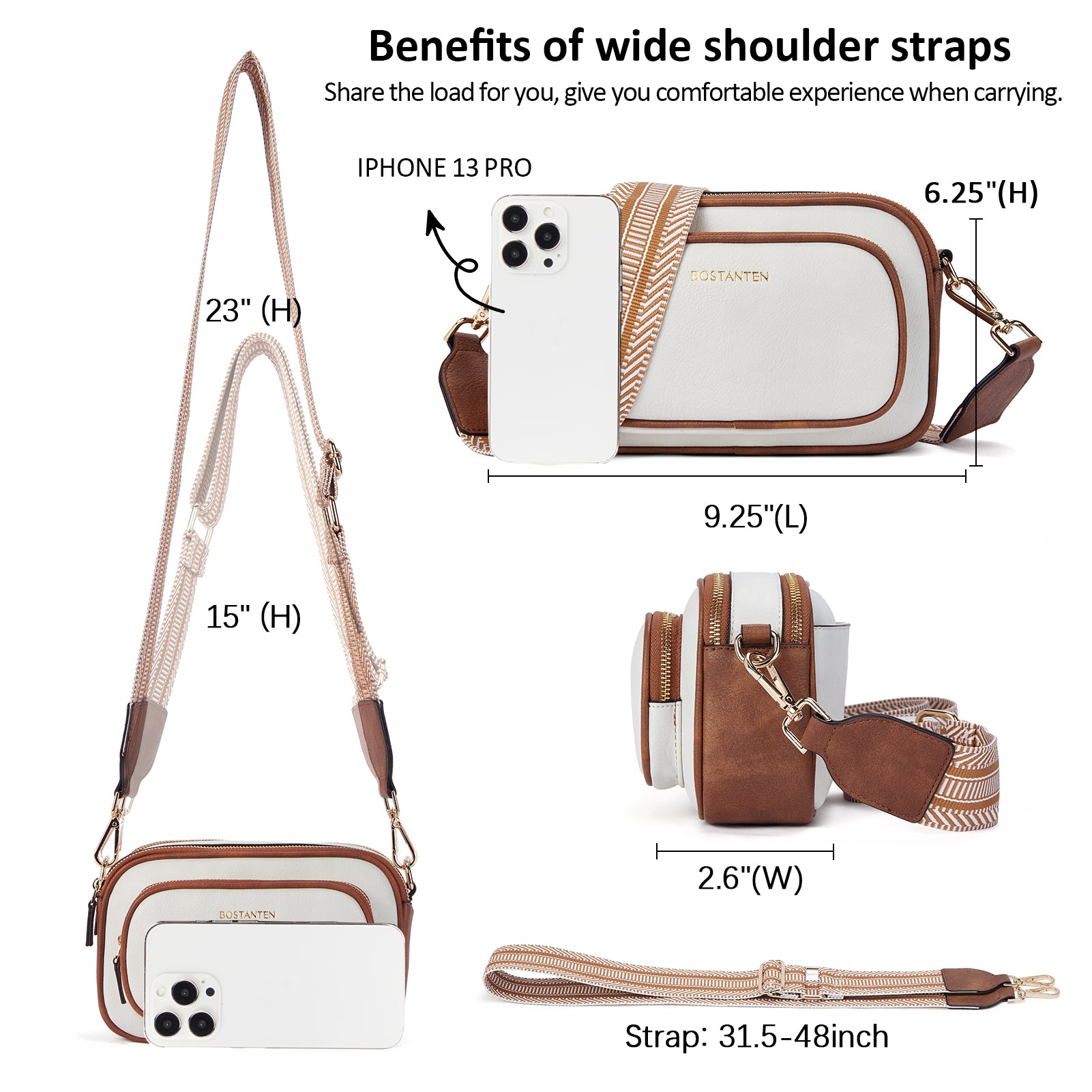 Small Crossbody Purse for Travel - Stay Hands-Free and Organized ...