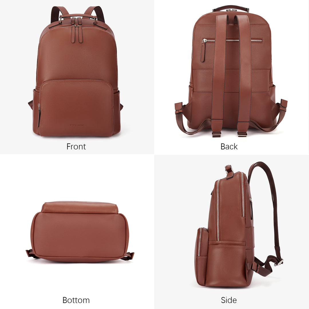 bostanten genuine leather backpack Nombongo Large Leather Backpack — Flexible