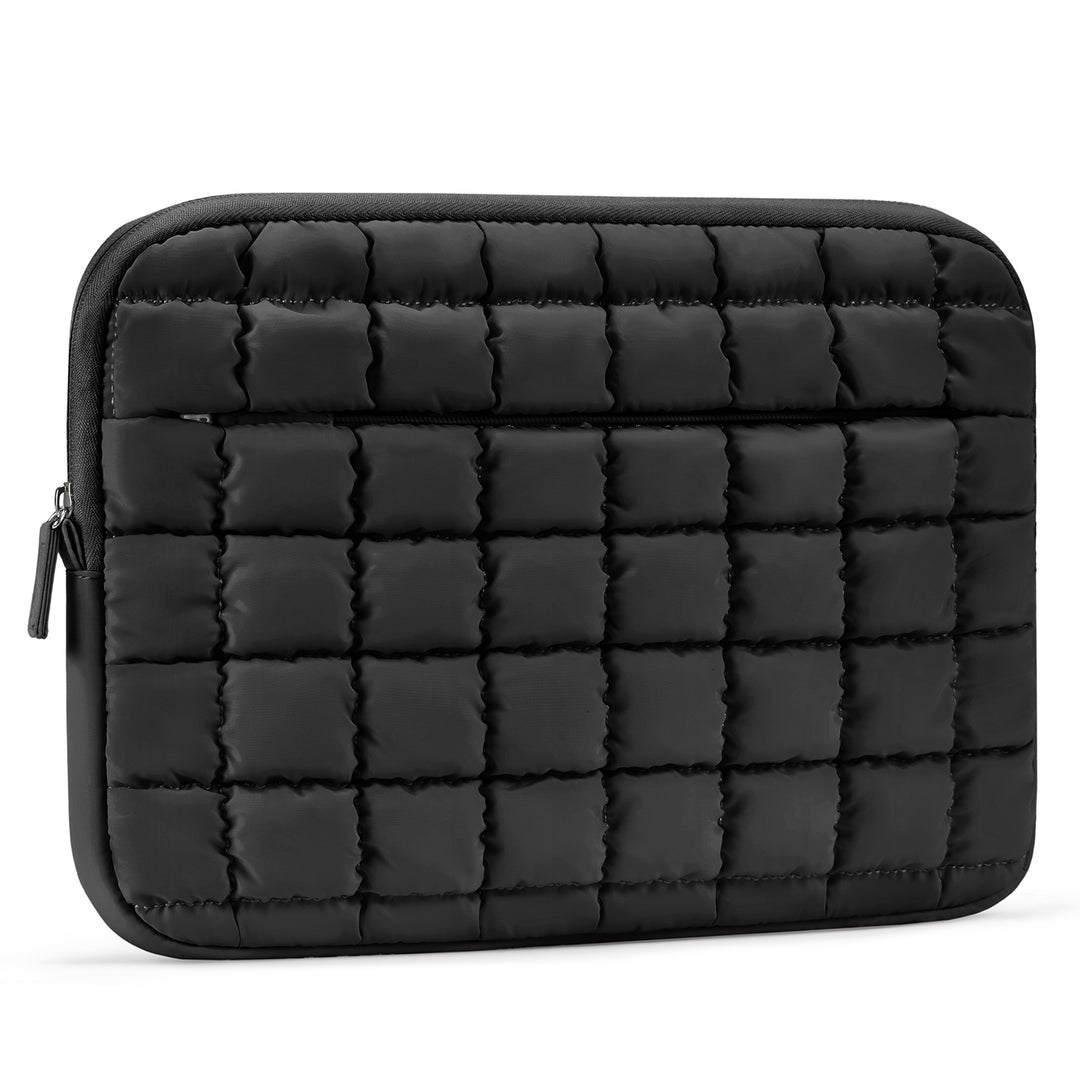 backpack padded laptop sleeve Protective Case Quilted Puffy Laptop Sleeve – BOSTANTEN