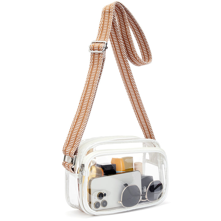 Nola Clear Stadium-Approved Crossbody Bags for Women