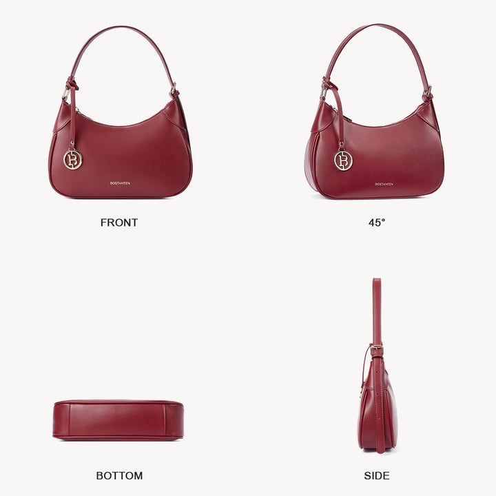 KWELI Trendy Crescent Women Shoulder Bag